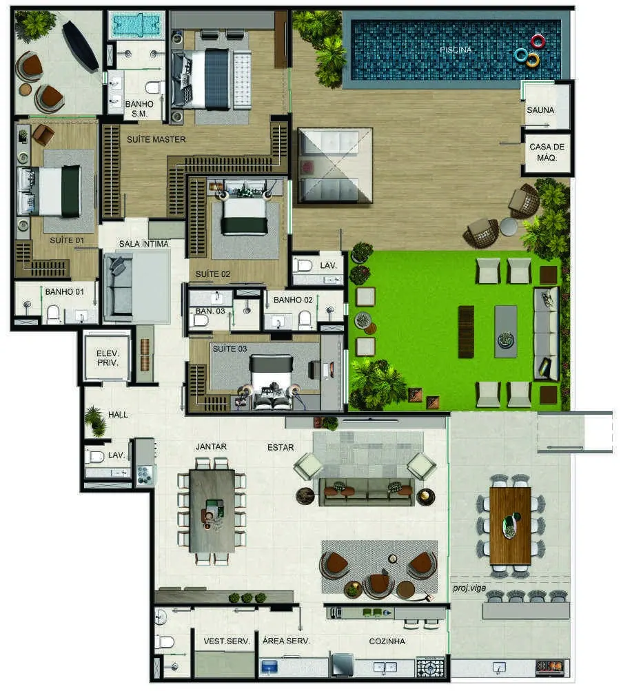 Planta ilustrativa 2, New York