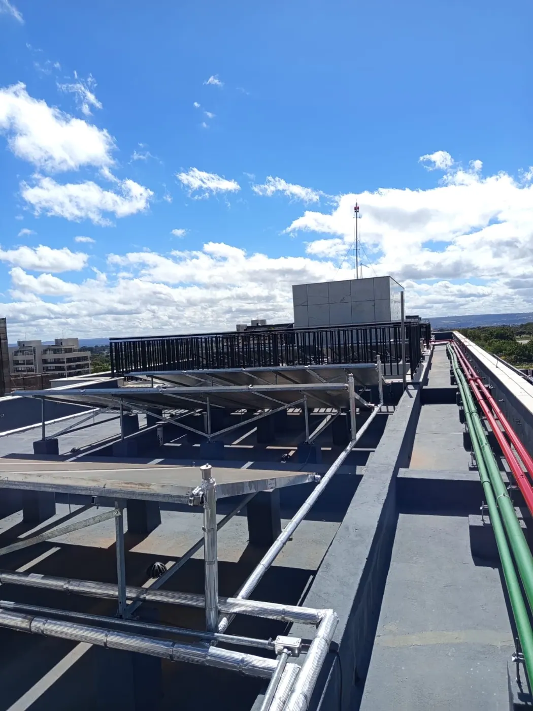 Andamento da obra 1, Parque Cidade