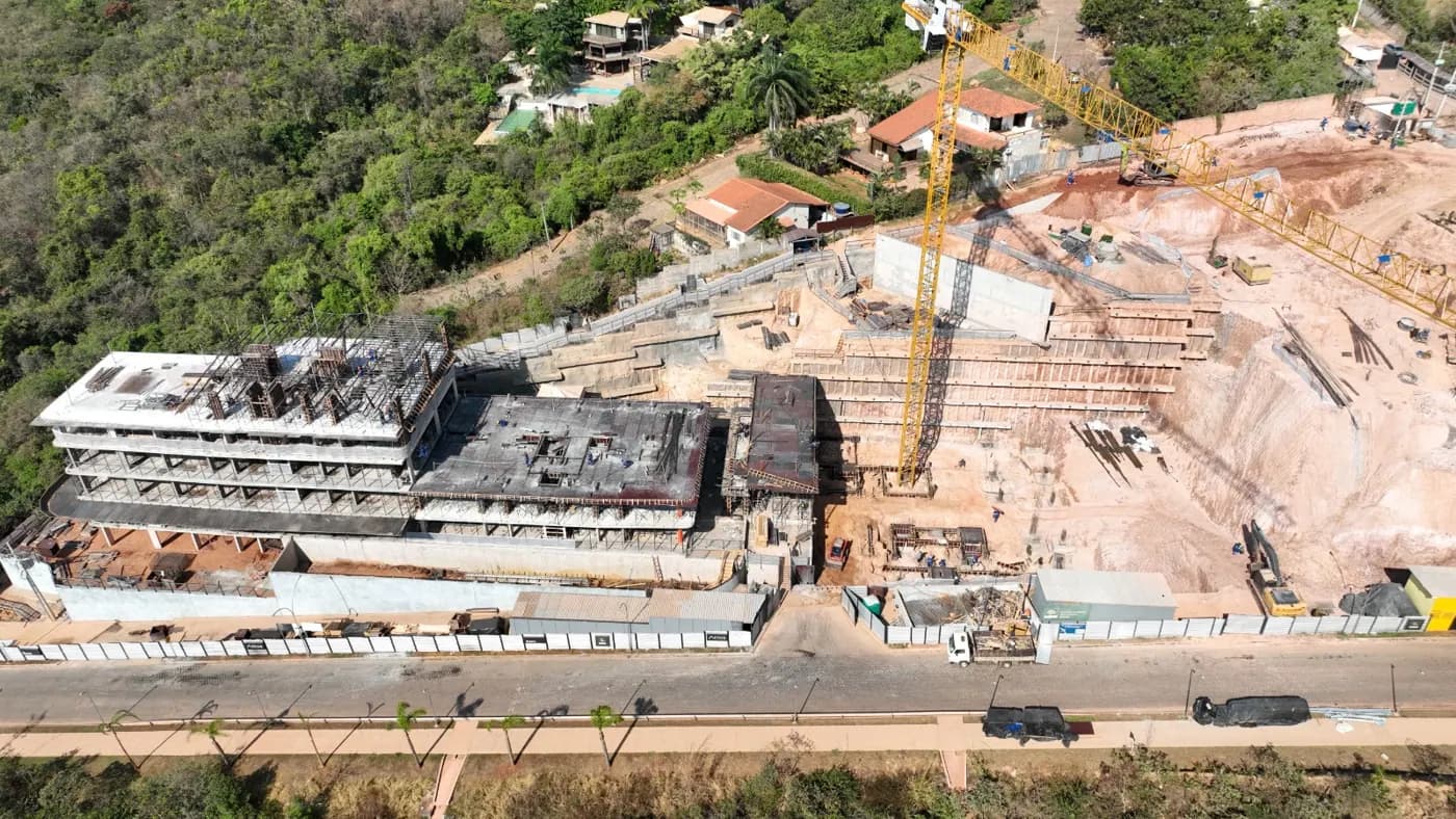 Andamento da obra 2, Valle das Acácias