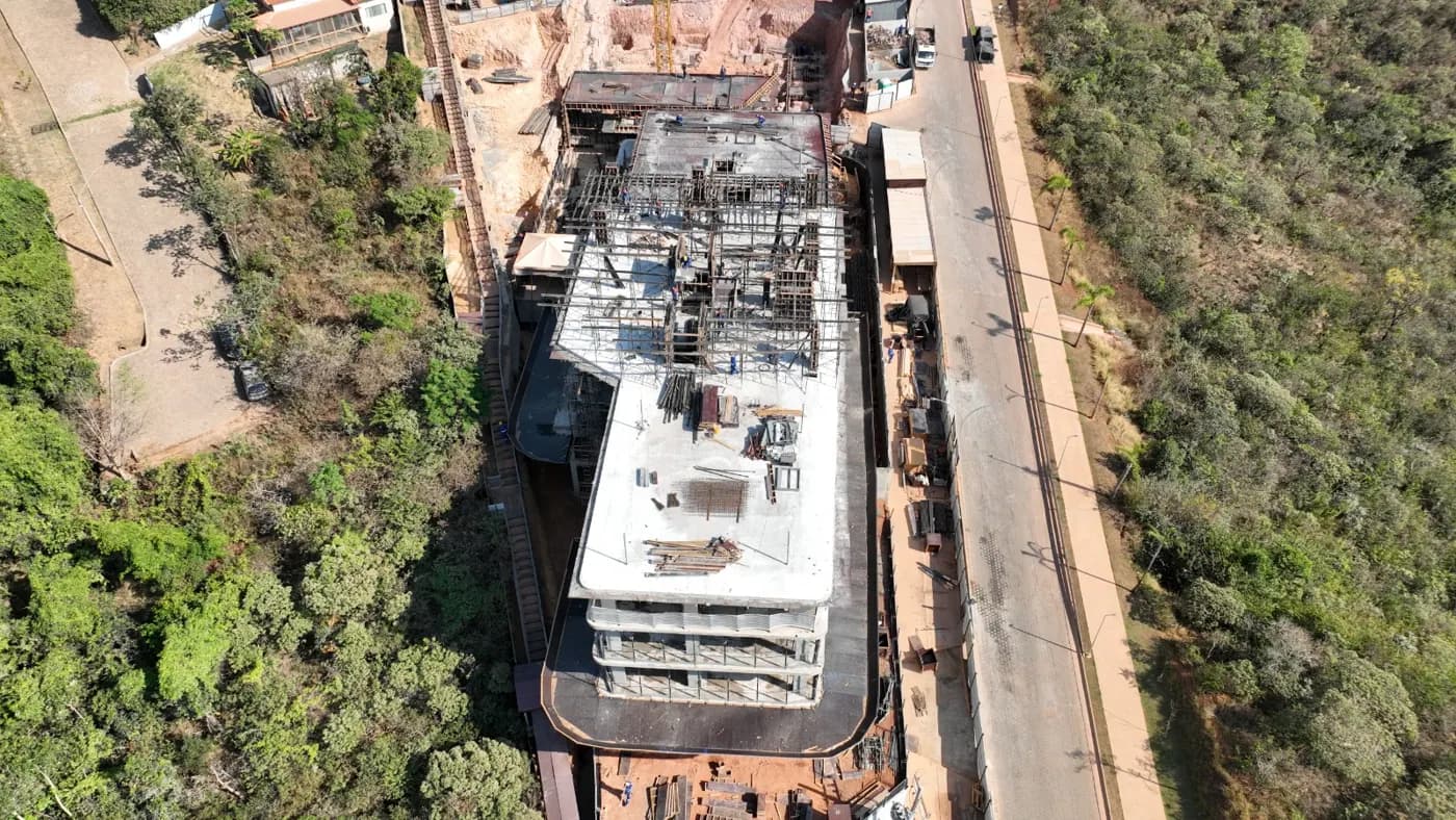 Andamento da obra 3, Valle das Acácias