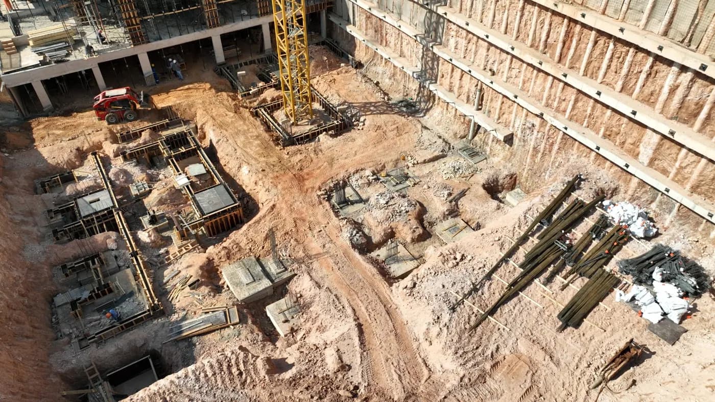 Andamento da obra 4, Valle das Acácias