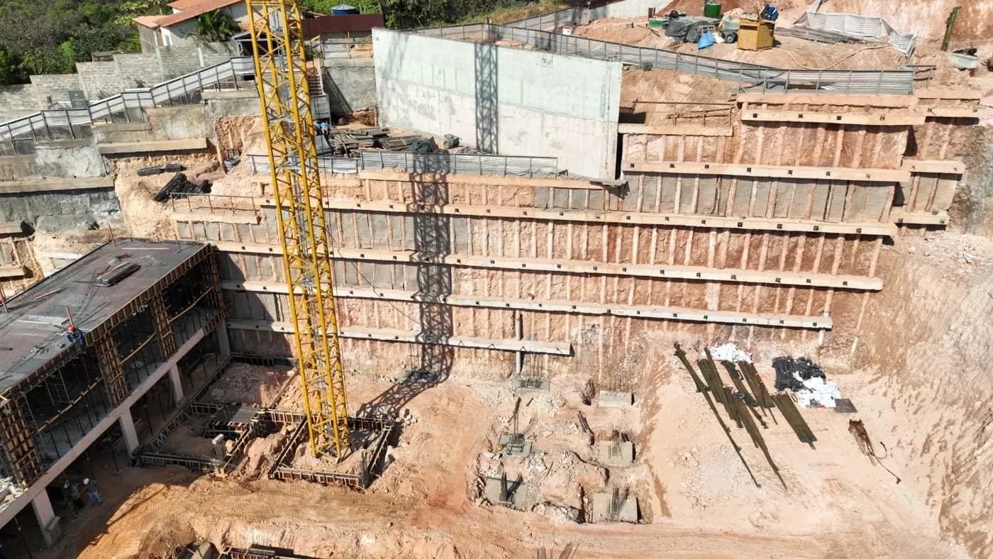 Andamento da obra 5, Valle das Acácias