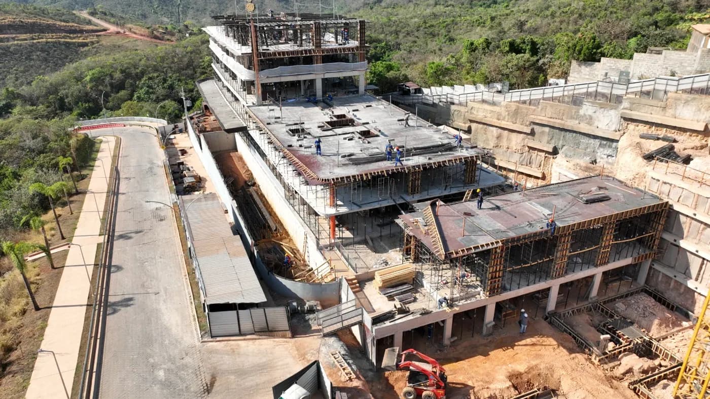 Andamento da obra 6, Valle das Acácias