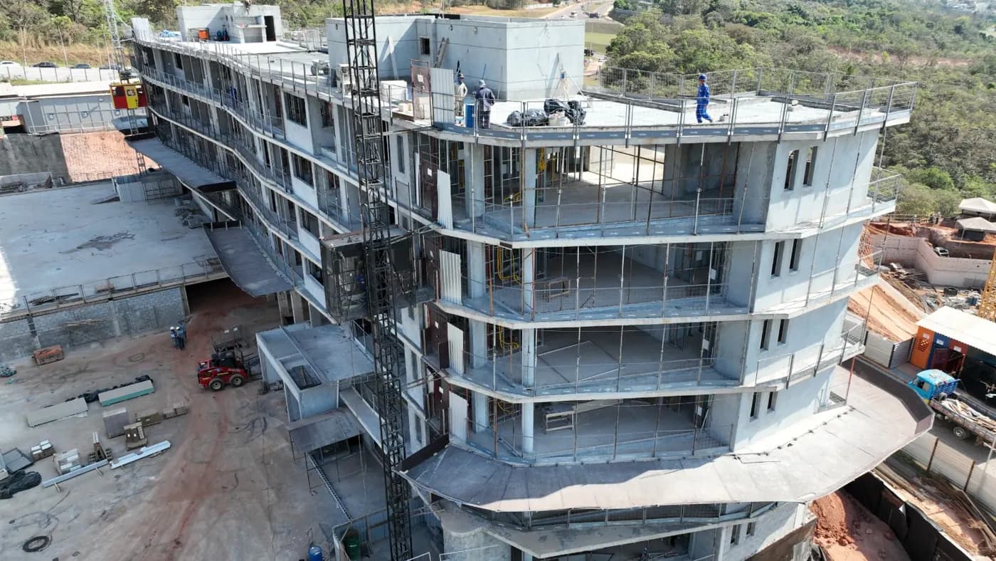 Andamento da obra 4, Valle das Orquídeas