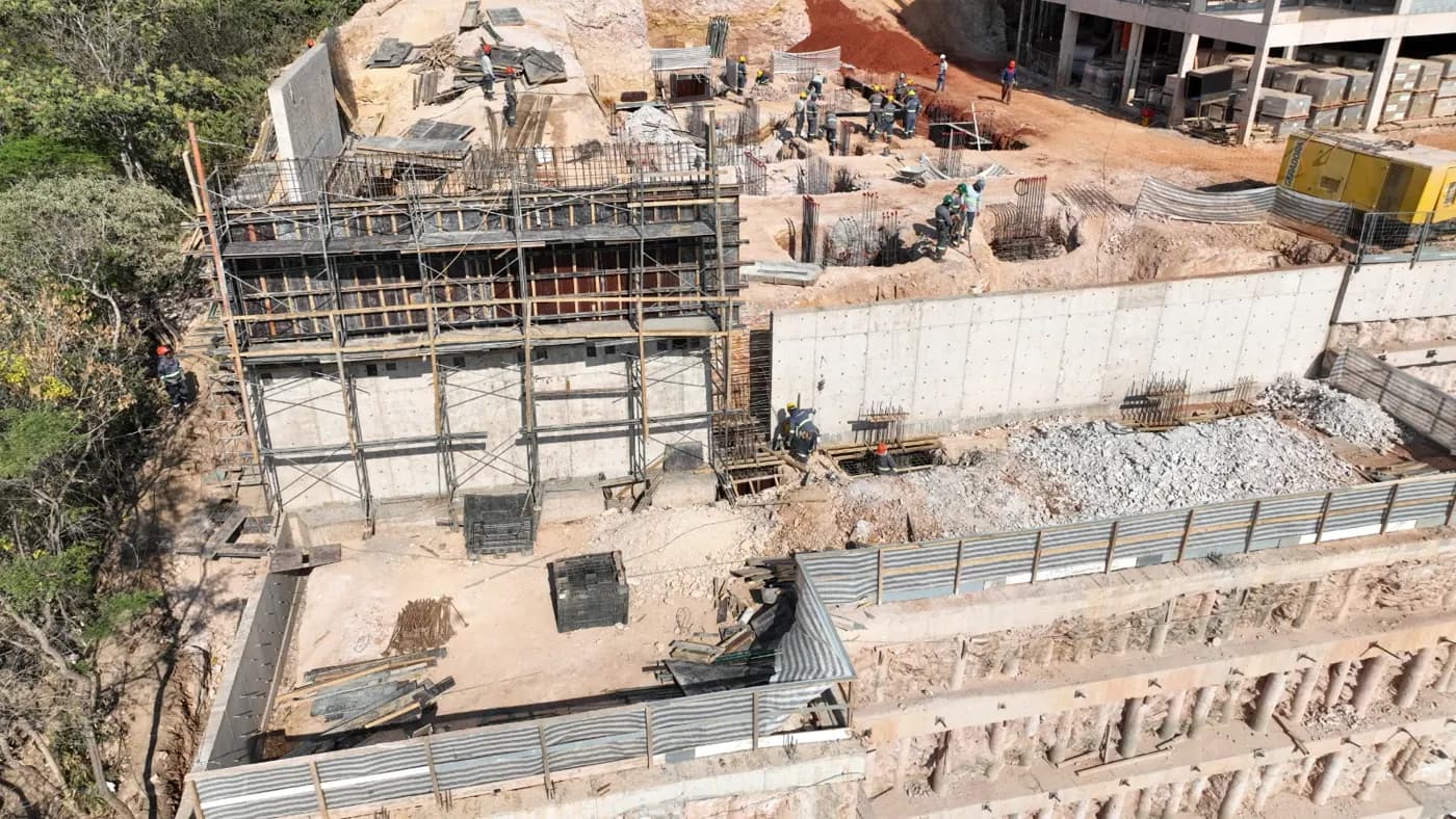 Andamento da obra 5, Valle dos Ipês