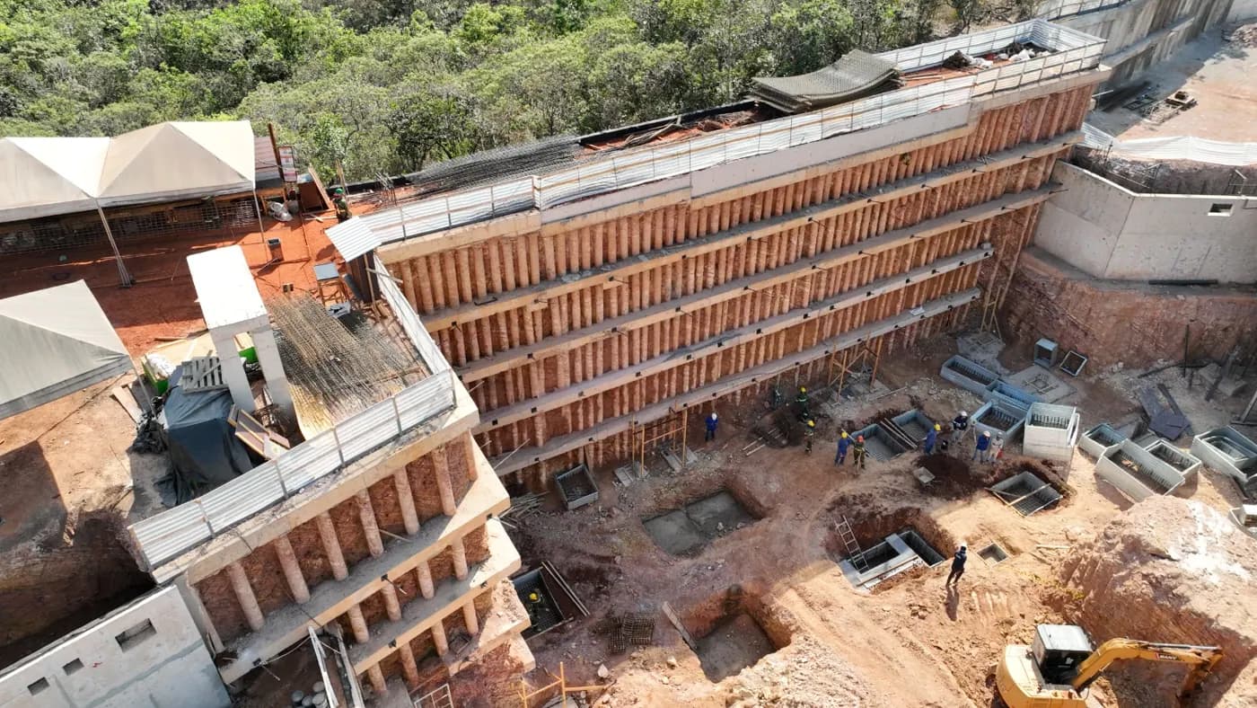 Andamento da obra 2, Valle dos Jatobás