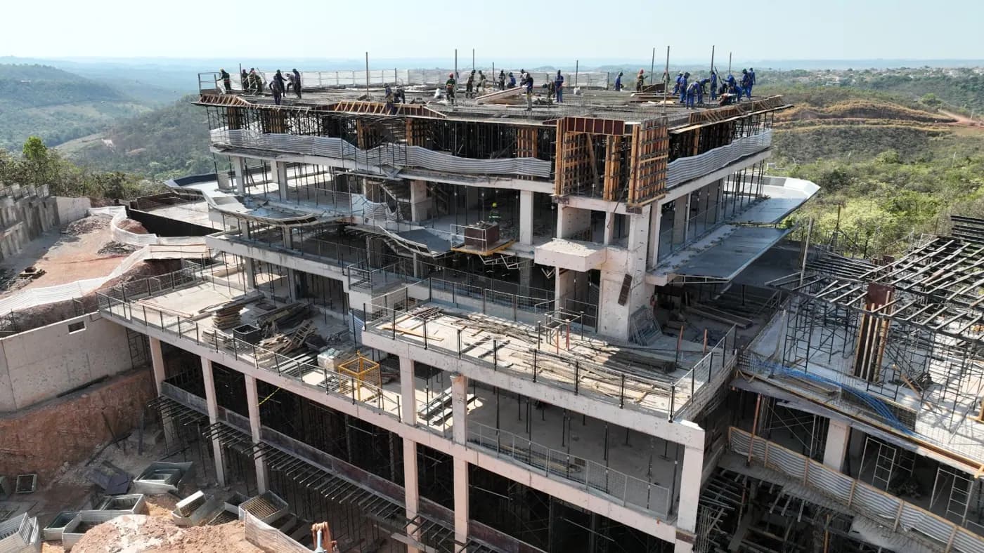 Andamento da obra 6, Valle dos Jatobás