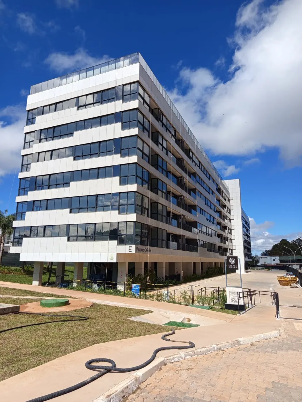 Andamento da obra 3, Parque Cidade