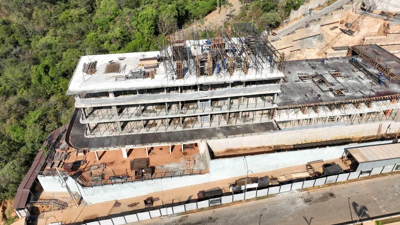 Andamento da obra 1, Valle das Acácias